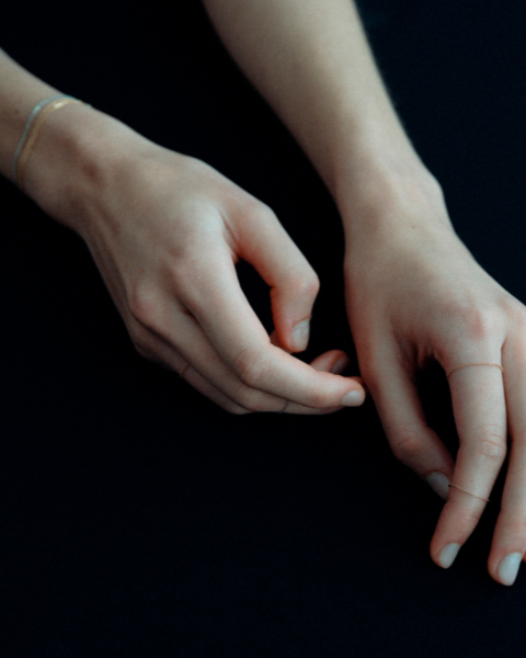 DIAMOND CUT BRACELET - YG - Clasp