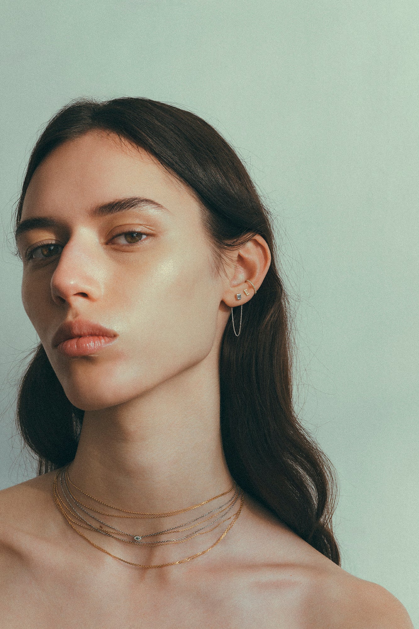 FOREVER NECKLACE - ROUND CURB - SILVER