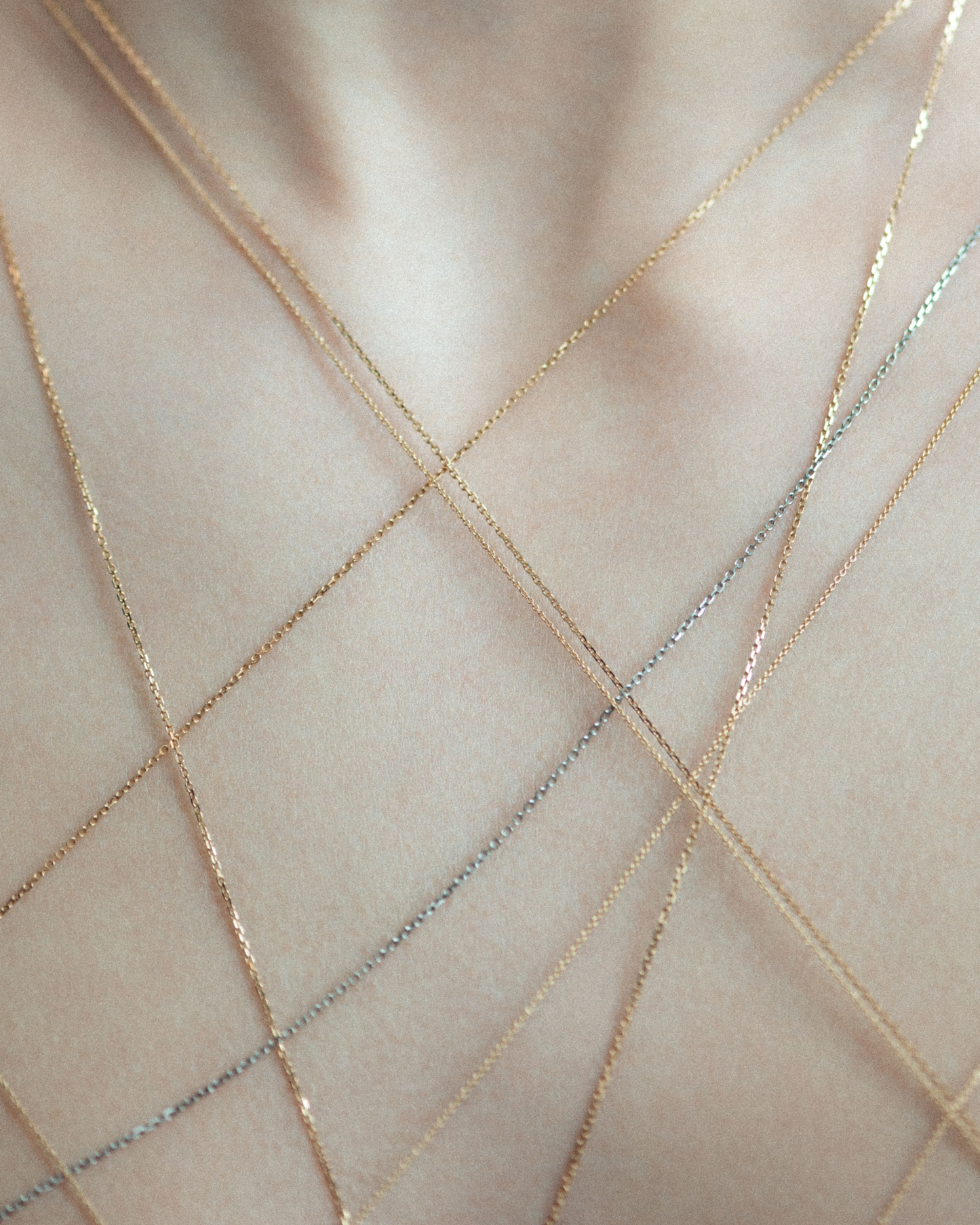 FOREVER NECKLACE - ROUND ANCHOR 1.0MM - WG