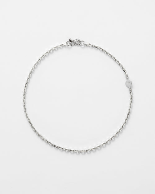 Anchor Facet bracelet - silver - clasp