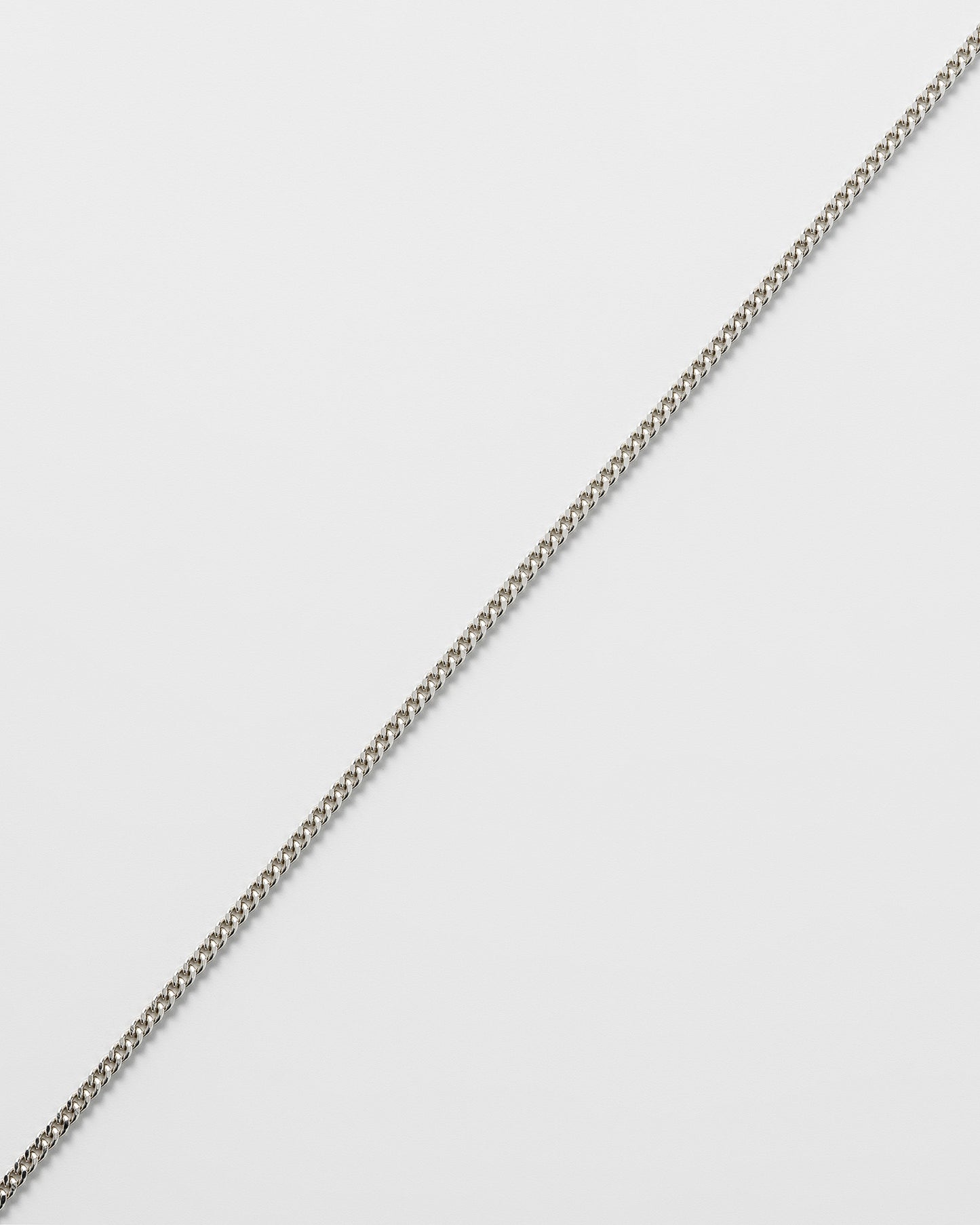 PANSAR FACET NECKLACE - SILVER - Clasp