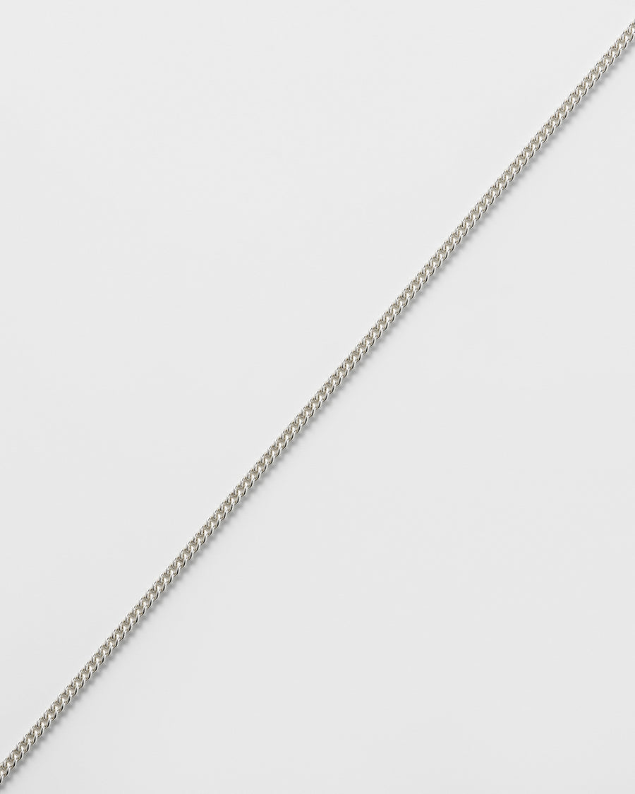 Forever hip chain - Round Curb - silver
