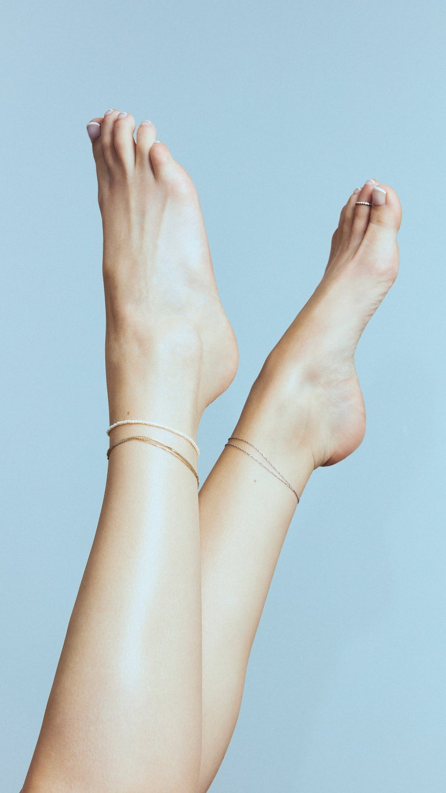 Pansar Facet anklet - silver - clasp