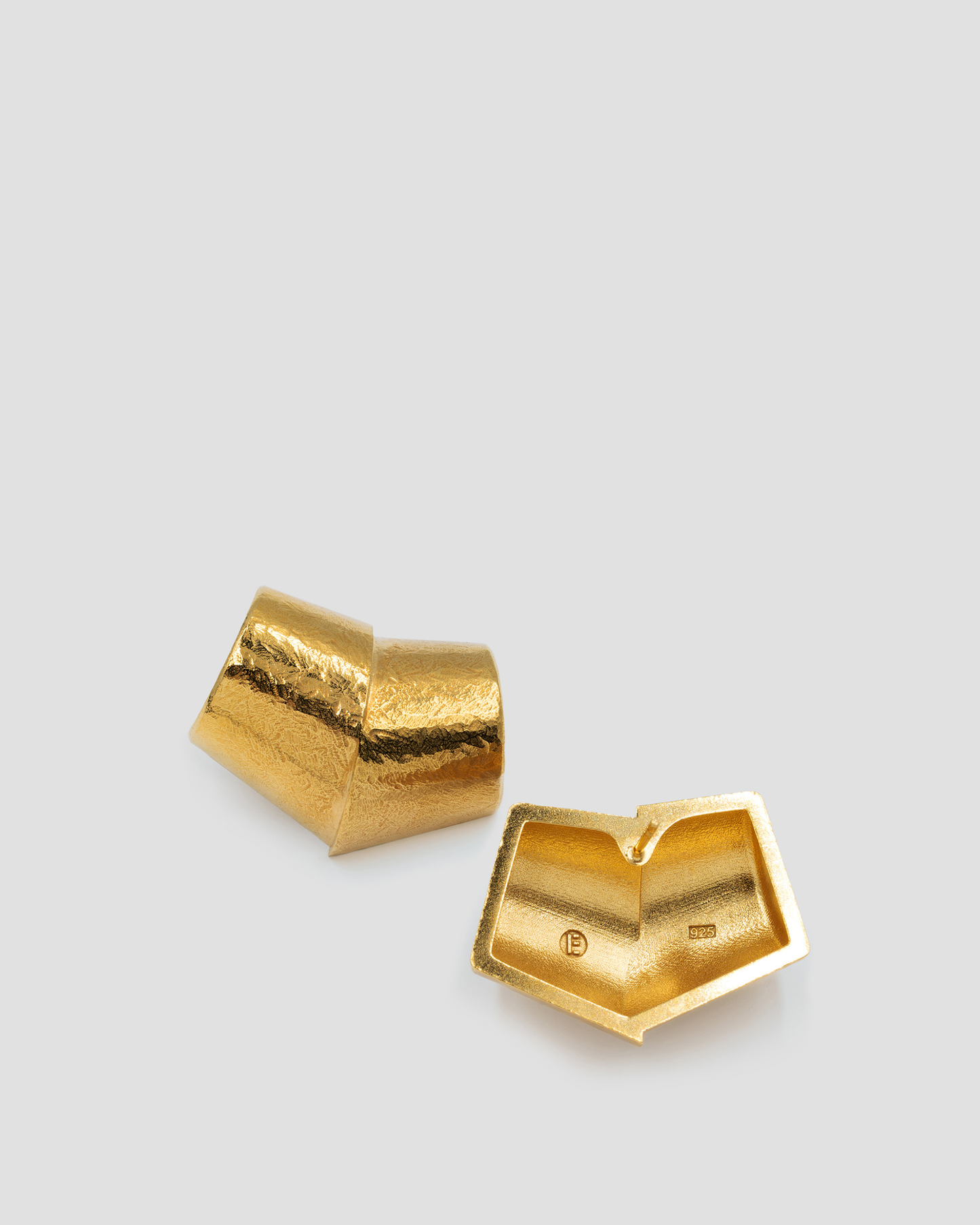 OBLIQUE EARRINGS - GOLD