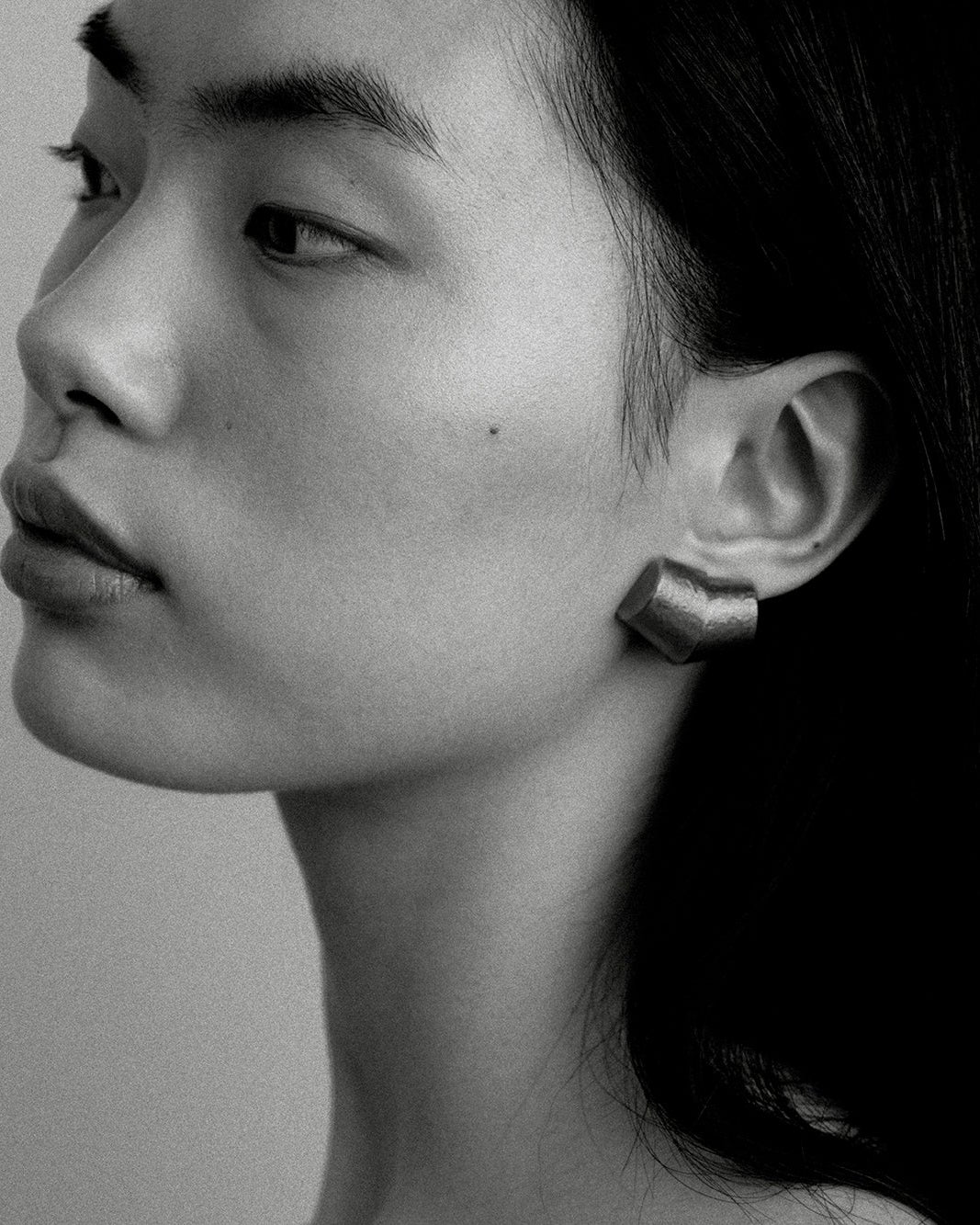 OBLIQUE EARRINGS - SILVER