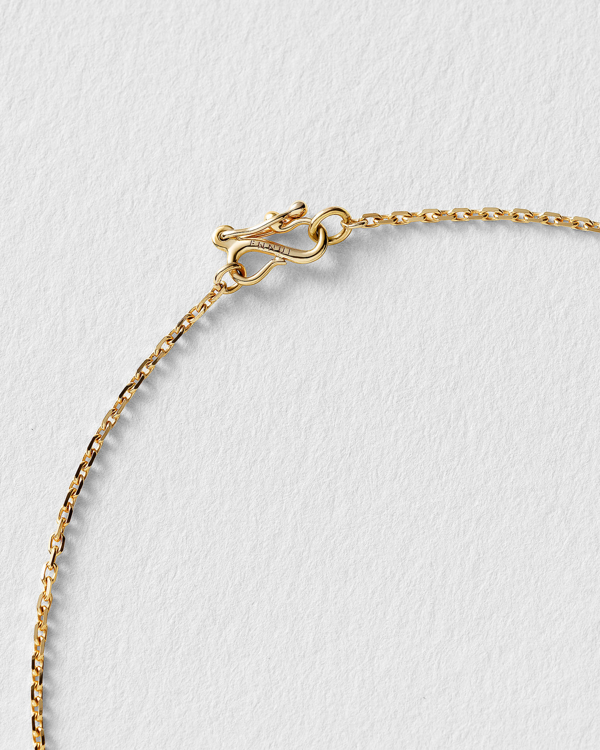 DIAMOND CUT BRACELET - YG - Clasp