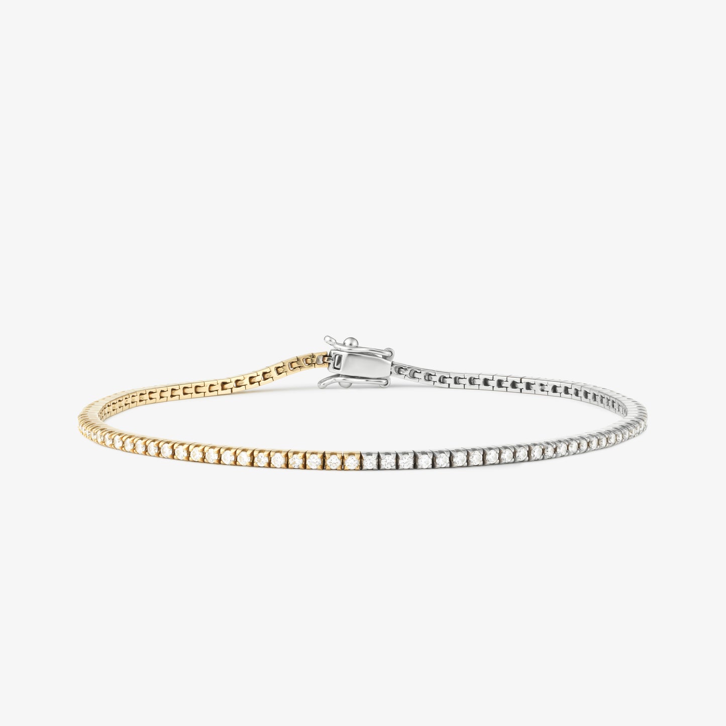 GAIA BRACELET WHITE DIAMOND & YELLOW/WHITE GOLD