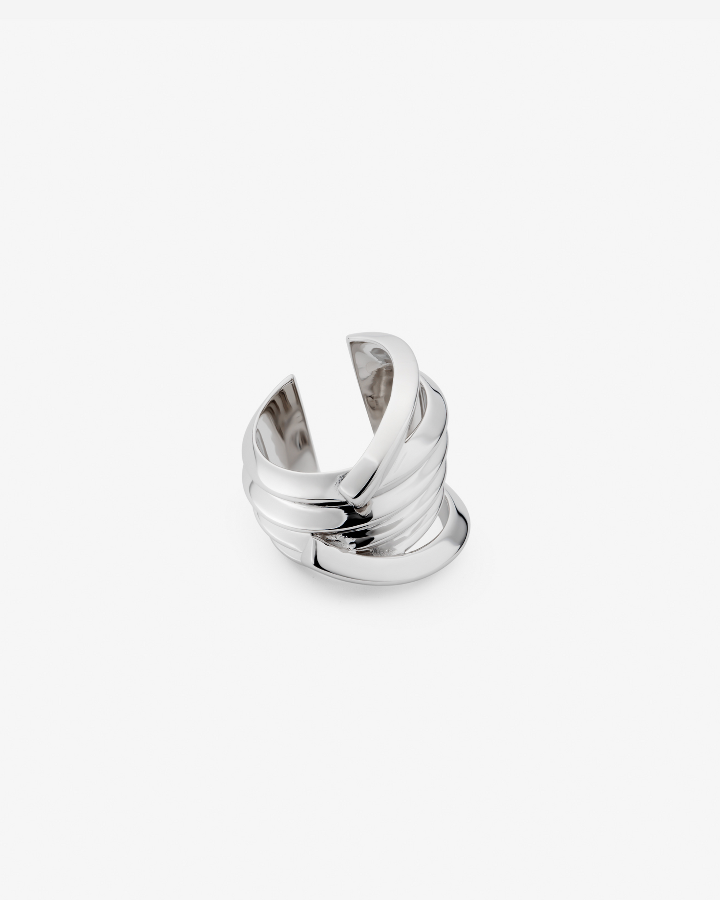 THEMIS EARCUFF - RHODIUM