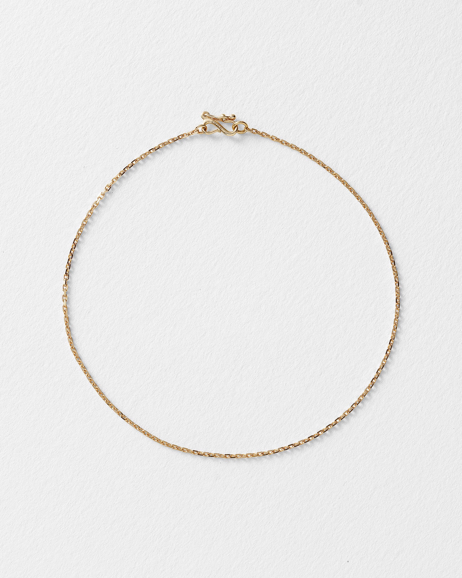 Diamond cut bracelet - YG - Clasp