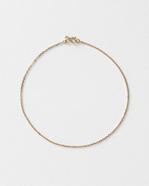DIAMOND CUT BRACELET - YG - Clasp