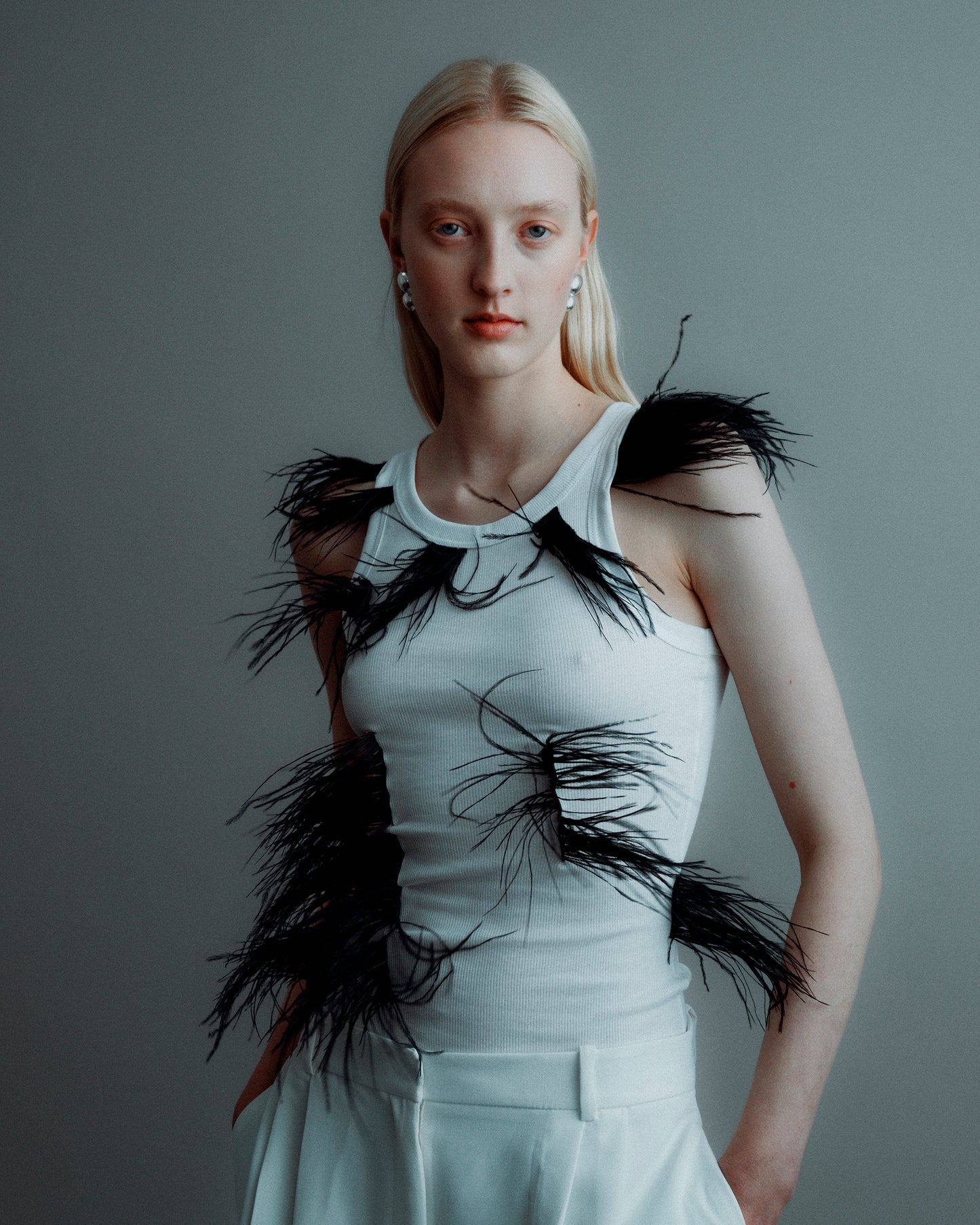 PLANE EARRINGS - SILVER