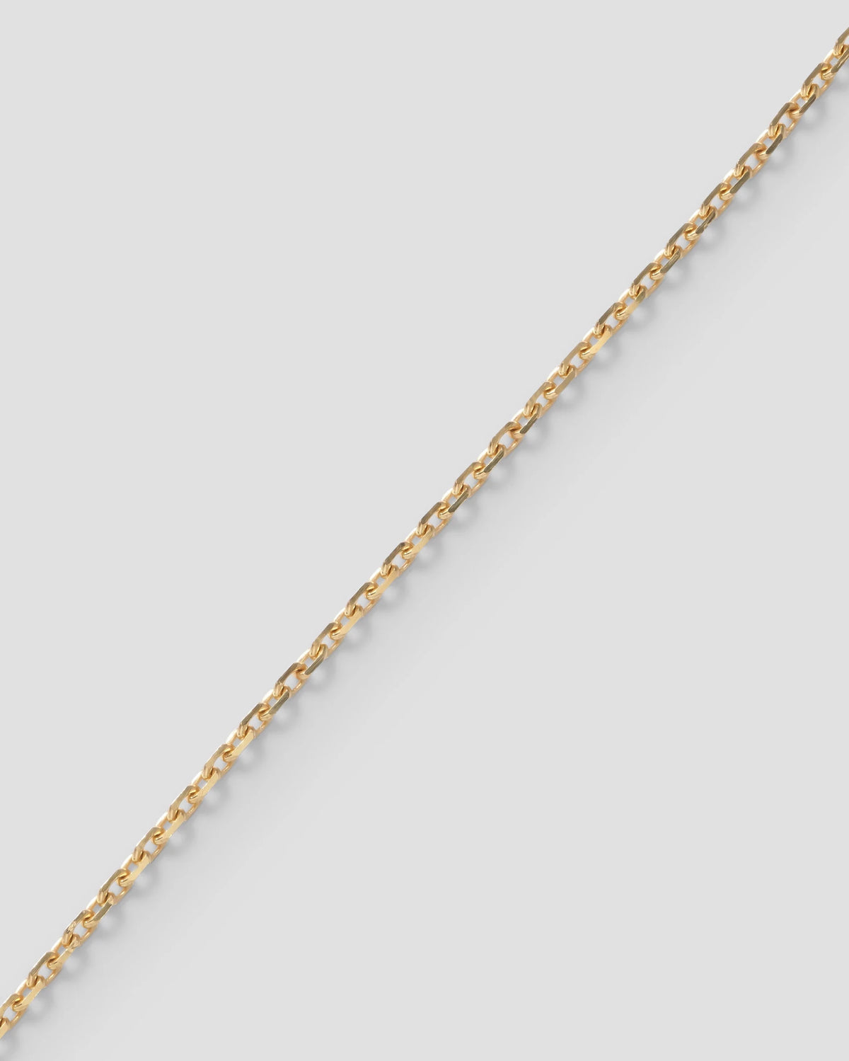 DIAMOND CUT BRACELET - YG - Clasp