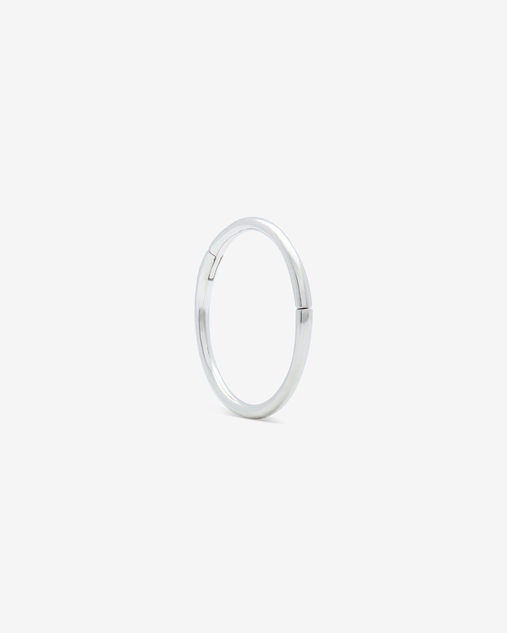 SEAMLESS CLICKER - WHITE GOLD - 12.5 mm – ENNUI Atelier