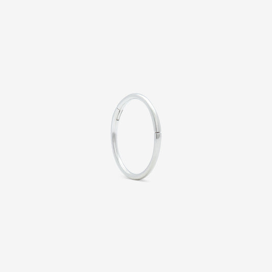 SEAMLESS CLICKER - WHITE GOLD - 12.5 mm