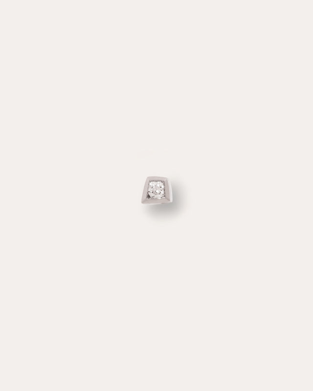 Frame labret — White gold
