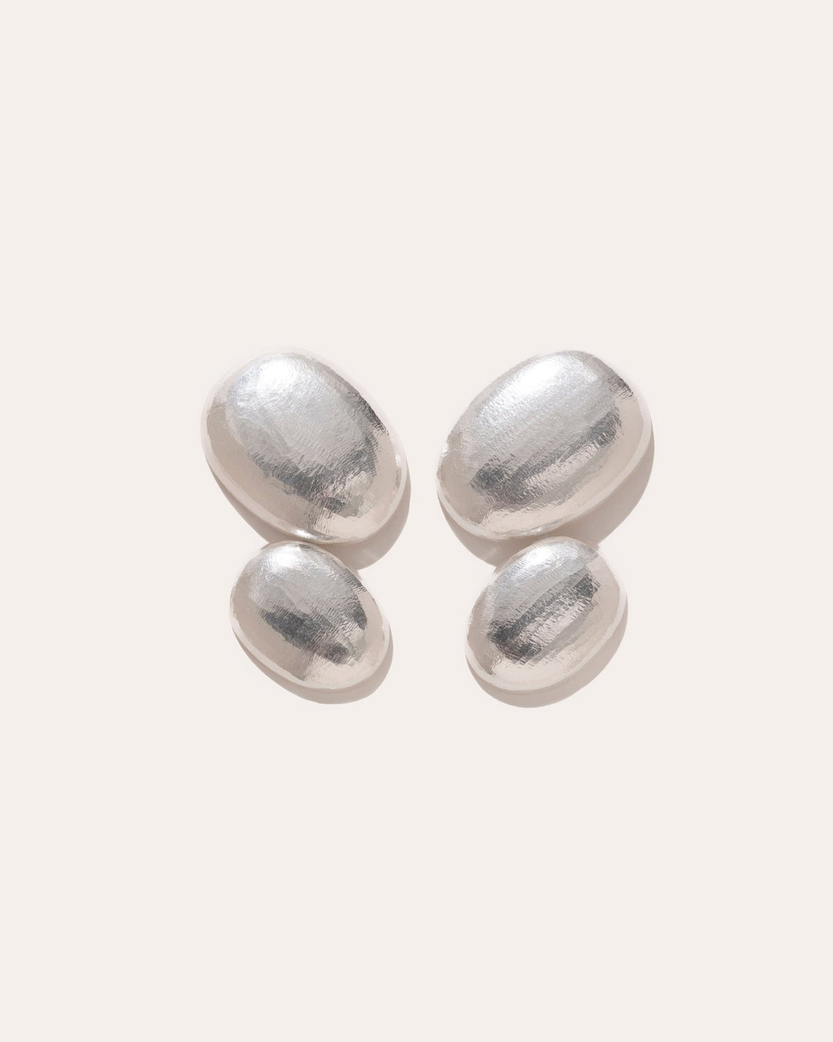 Module earrings in 925 silver.