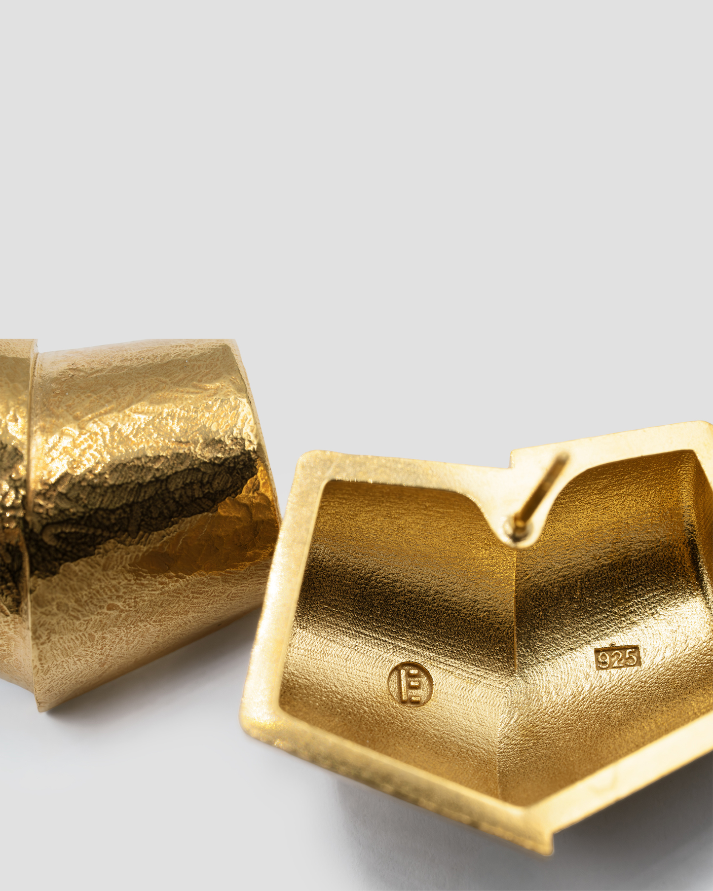 OBLIQUE EARRINGS - GOLD