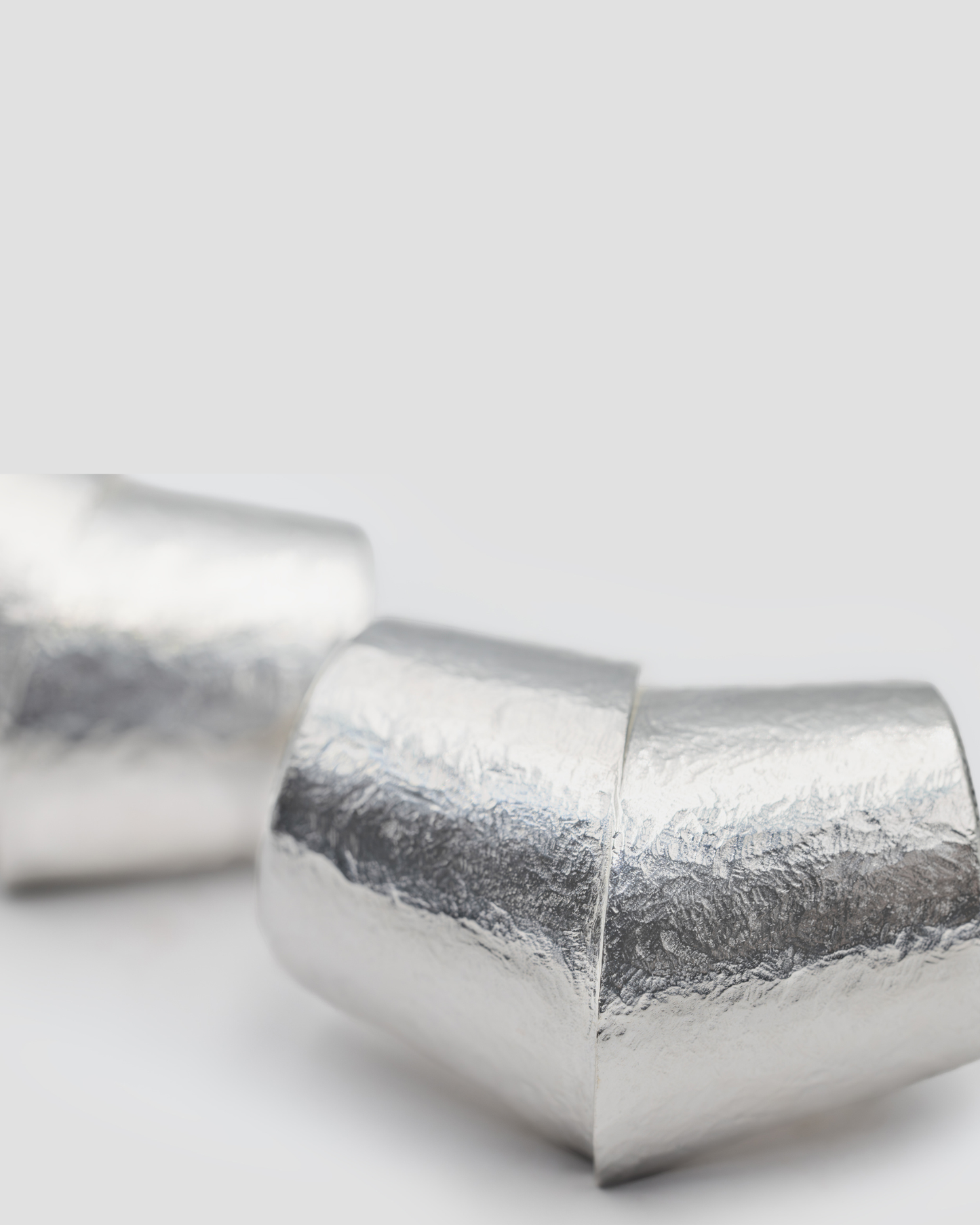 OBLIQUE EARRINGS - SILVER