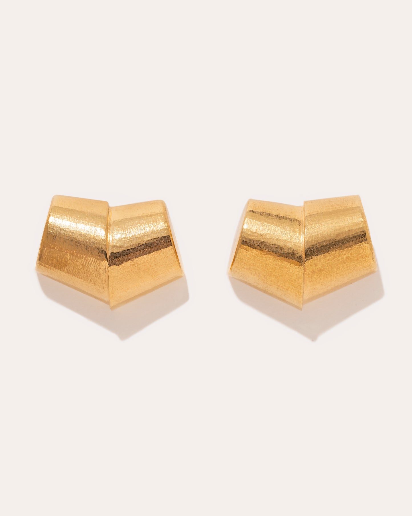 OBLIQUE EARRINGS - GOLD