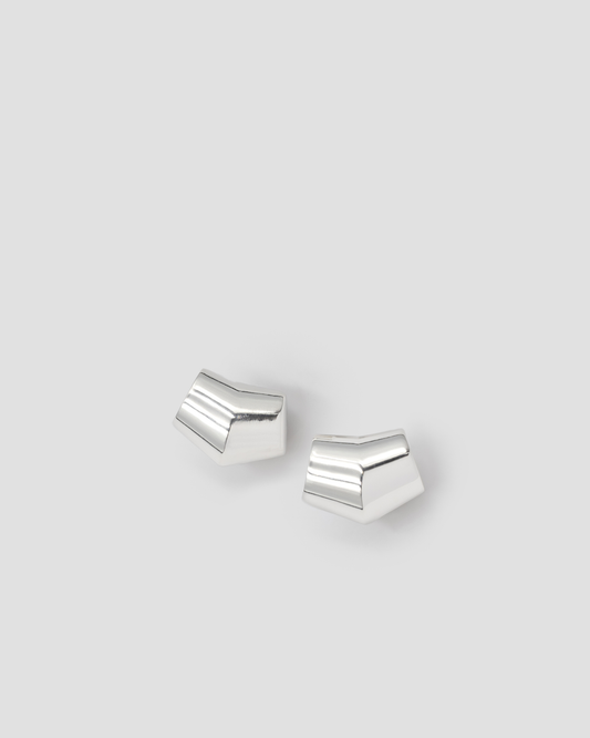 Prism studs silver