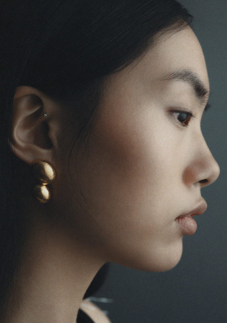 PLANE EARRINGS - GOLD