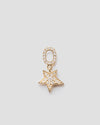 CELESTE STAR PENDANT - WHITE LAB DIAMONDS & YELLOW GOLD