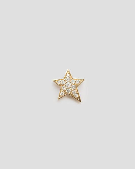Celeste star stud - yellow gold