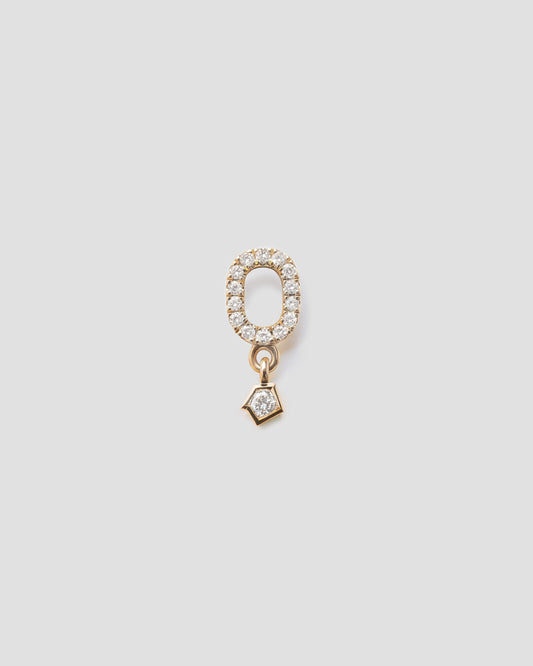 ECHO PENDANT - WHITE LAB DIAMONDS - YELLOW GOLD