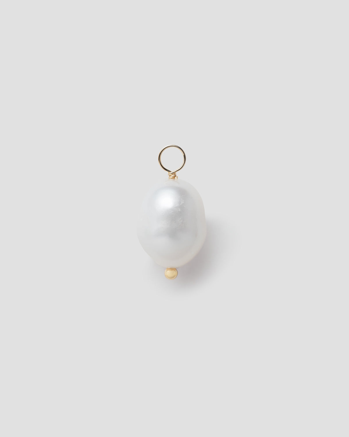 Pearl pendant yellow gold