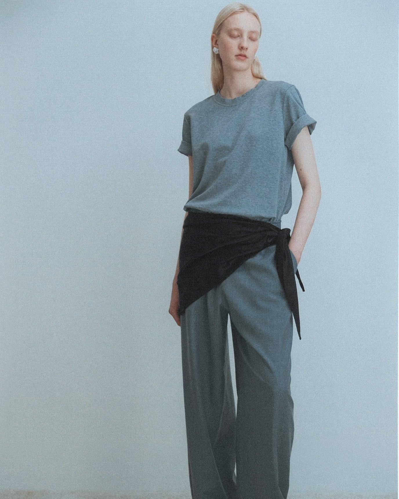 OBLIQUE EARRINGS - SILVER