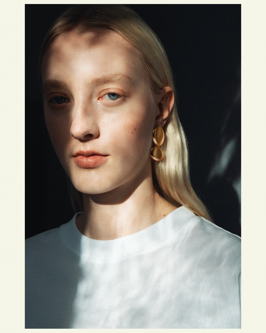 MODULE EARRINGS - GOLD