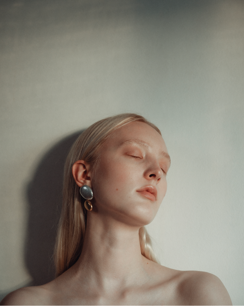 MODULE EARRINGS - GOLD