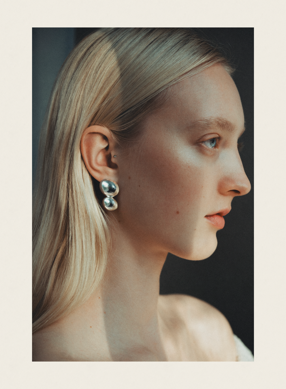 PLANE EARRINGS - SILVER