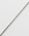 Forever hip chain - Anchor facet silver