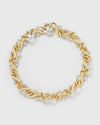 FALCAT BRACELET - VERMEIL + RHODIUM