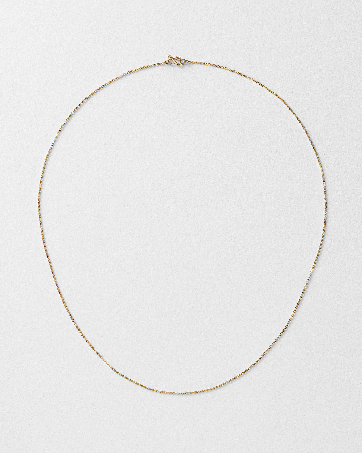 DIAMOND CUT NECKLACE YG clasp