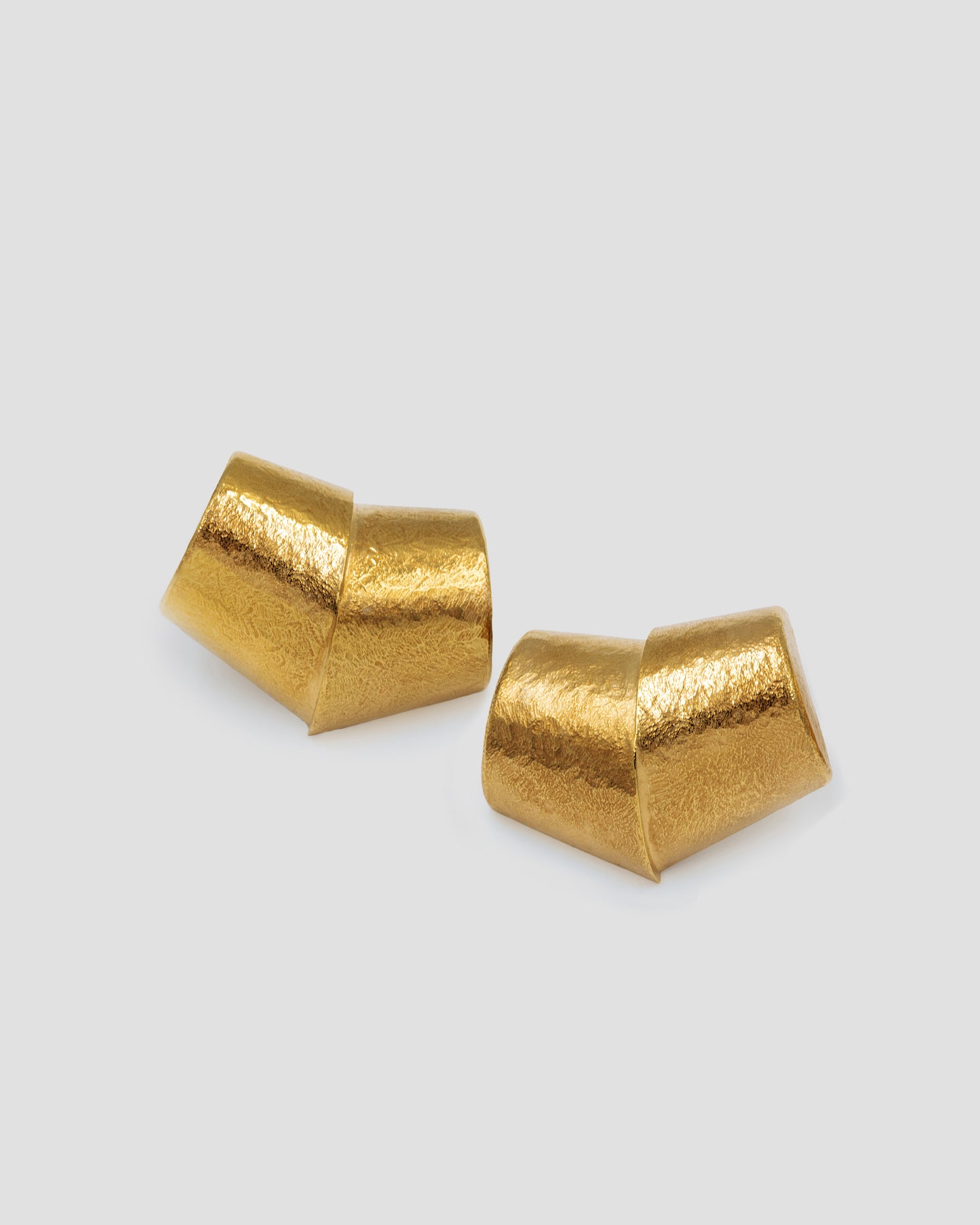 OBLIQUE EARRINGS - GOLD