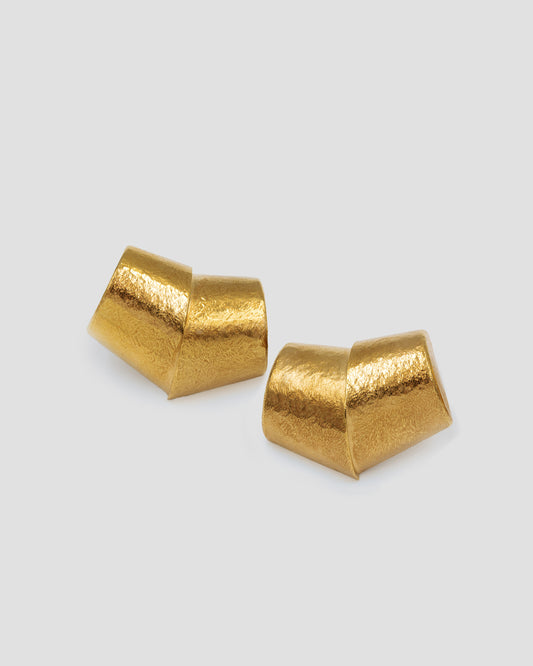 OBLIQUE EARRINGS - GOLD