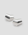 OBLIQUE EARRINGS - SILVER