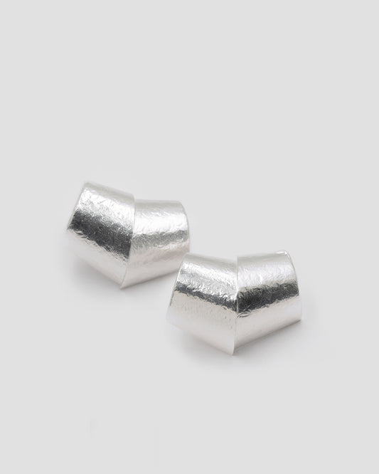 OBLIQUE EARRINGS - SILVER