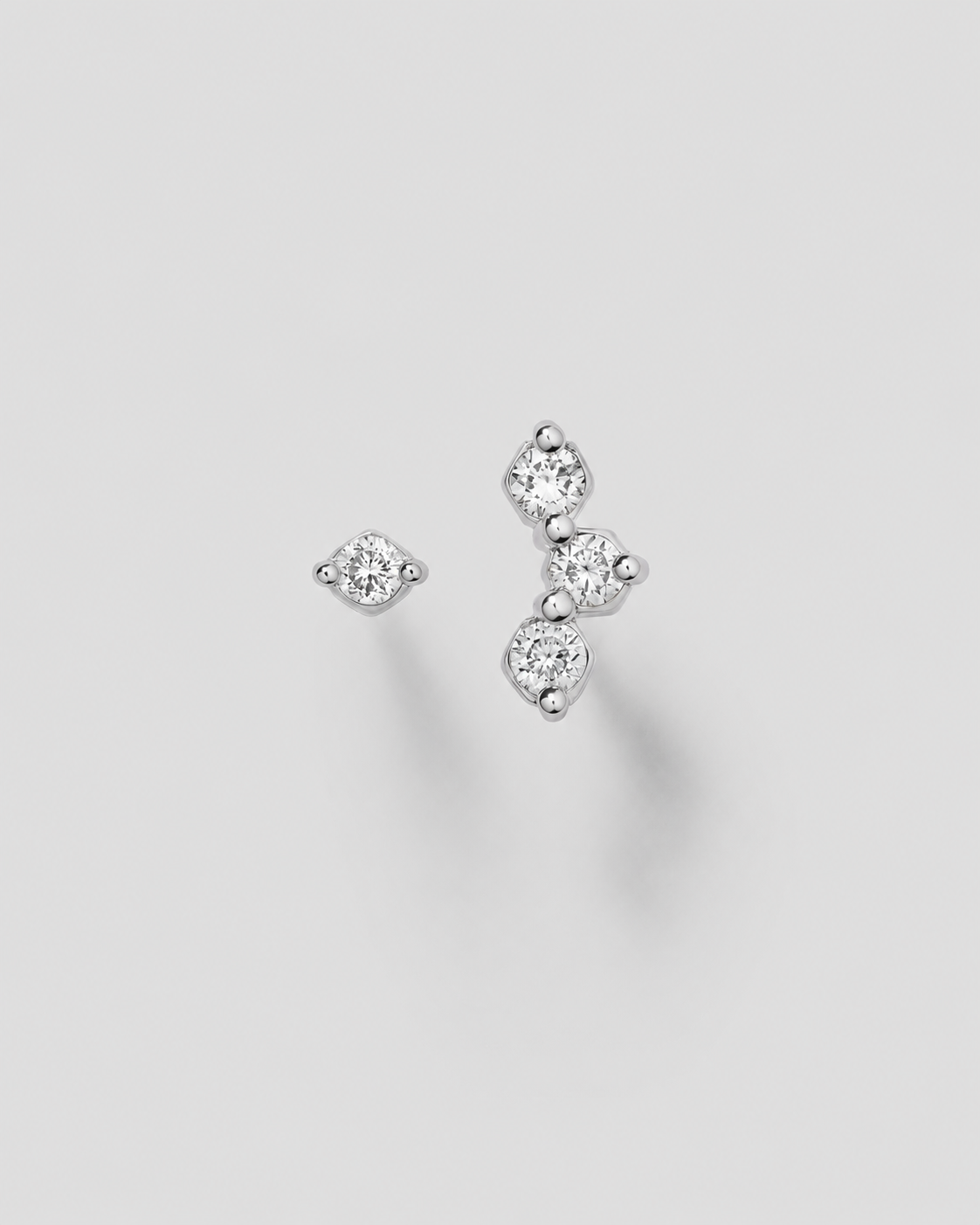 THE EVERYDAY SET - WHITE DIAMOND - WHITE GOLD