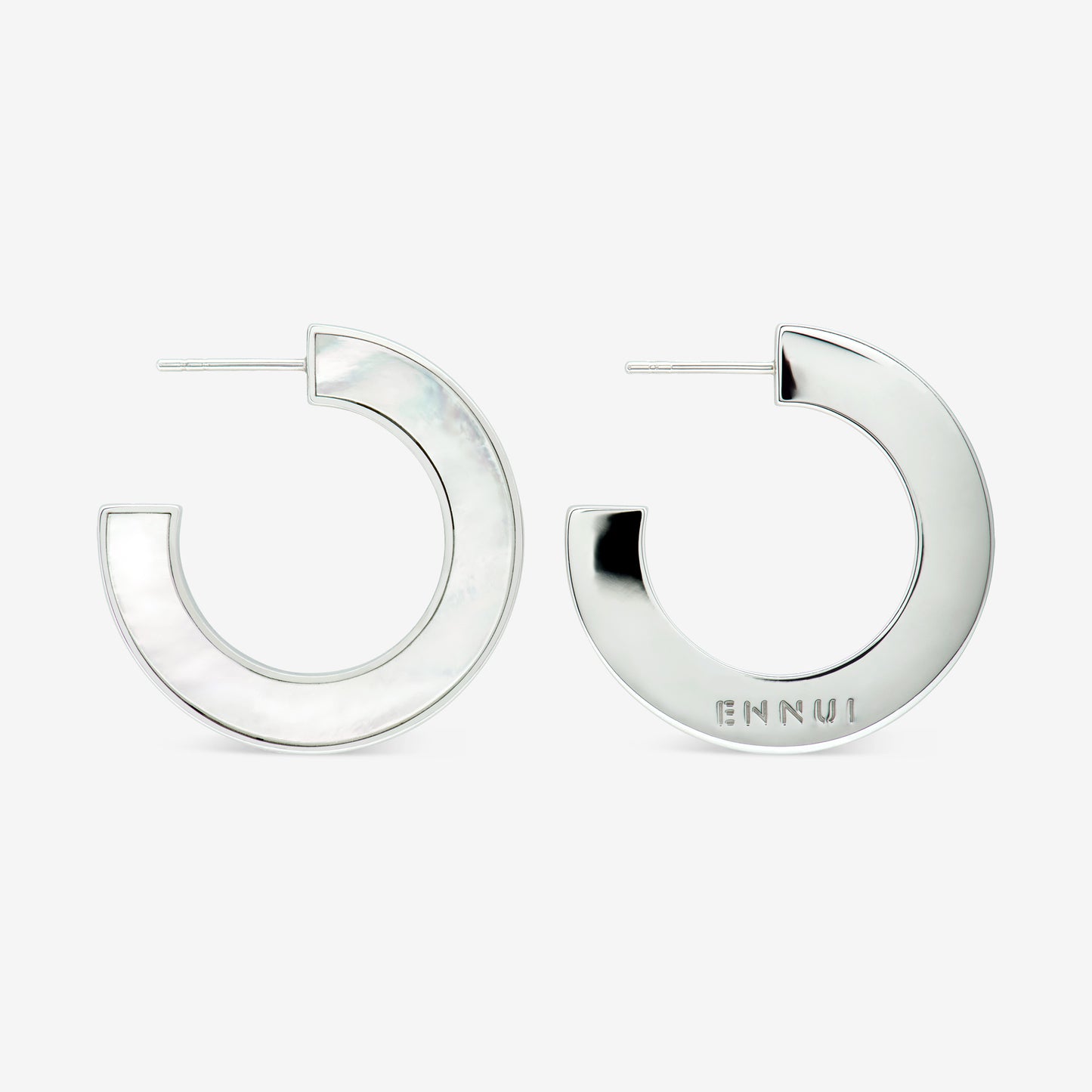 NUT HOOPS SILVER