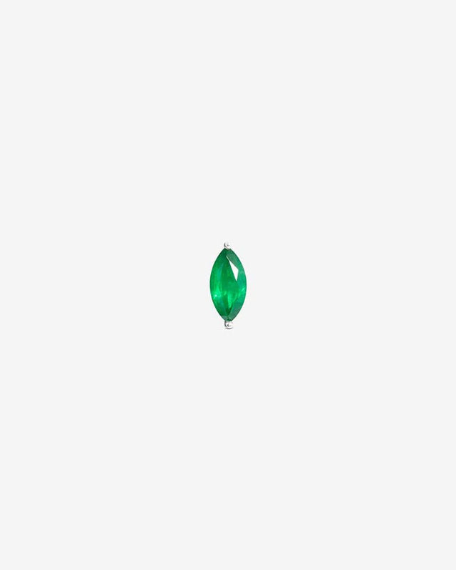 Awareness labret — White gold