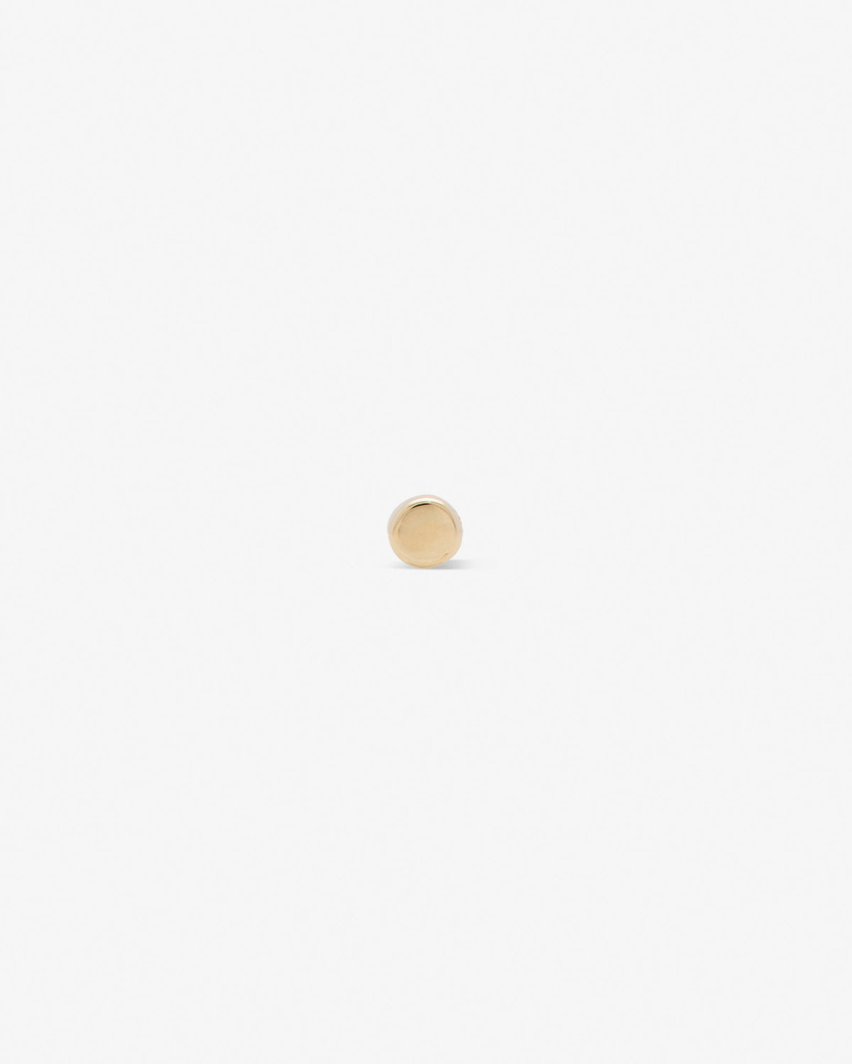 Full Moon labret yellow gold