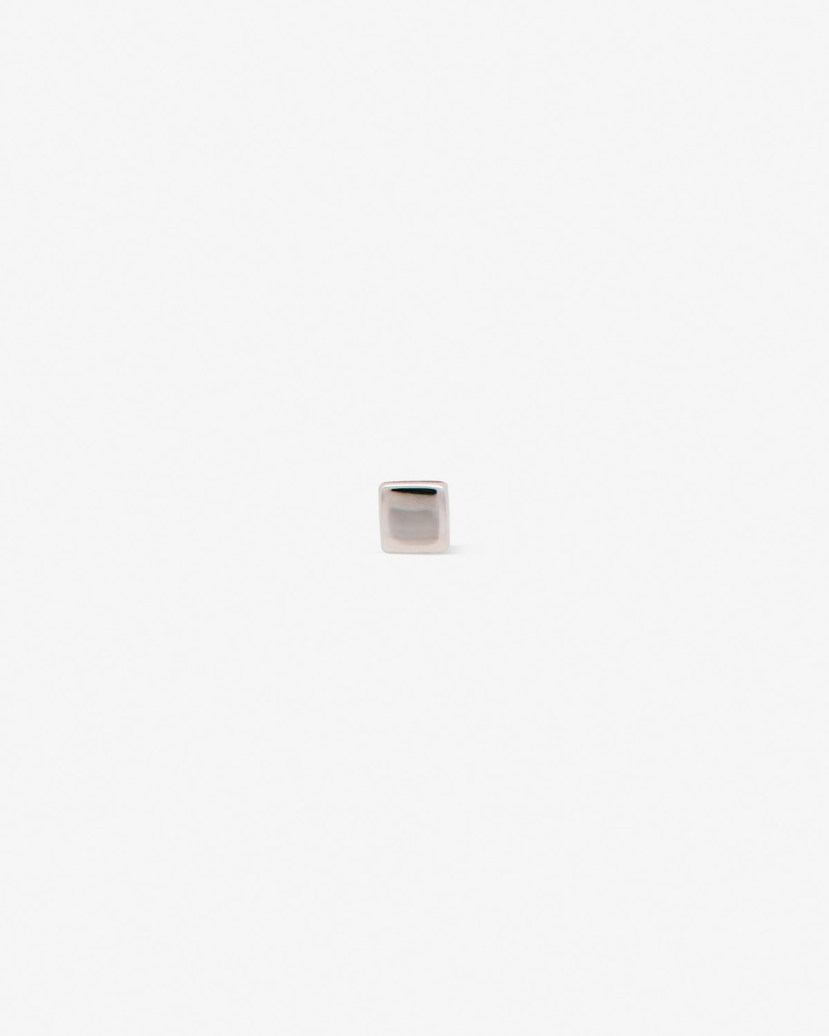 Hip to Be Square labret white gold
