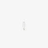 MARQUISE CUT MOONSTONE LABRET - WHITE GOLD