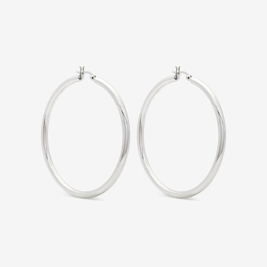 simp hoop large silver from ennui atelier