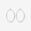 simp hoop medium silver from ennui atelier