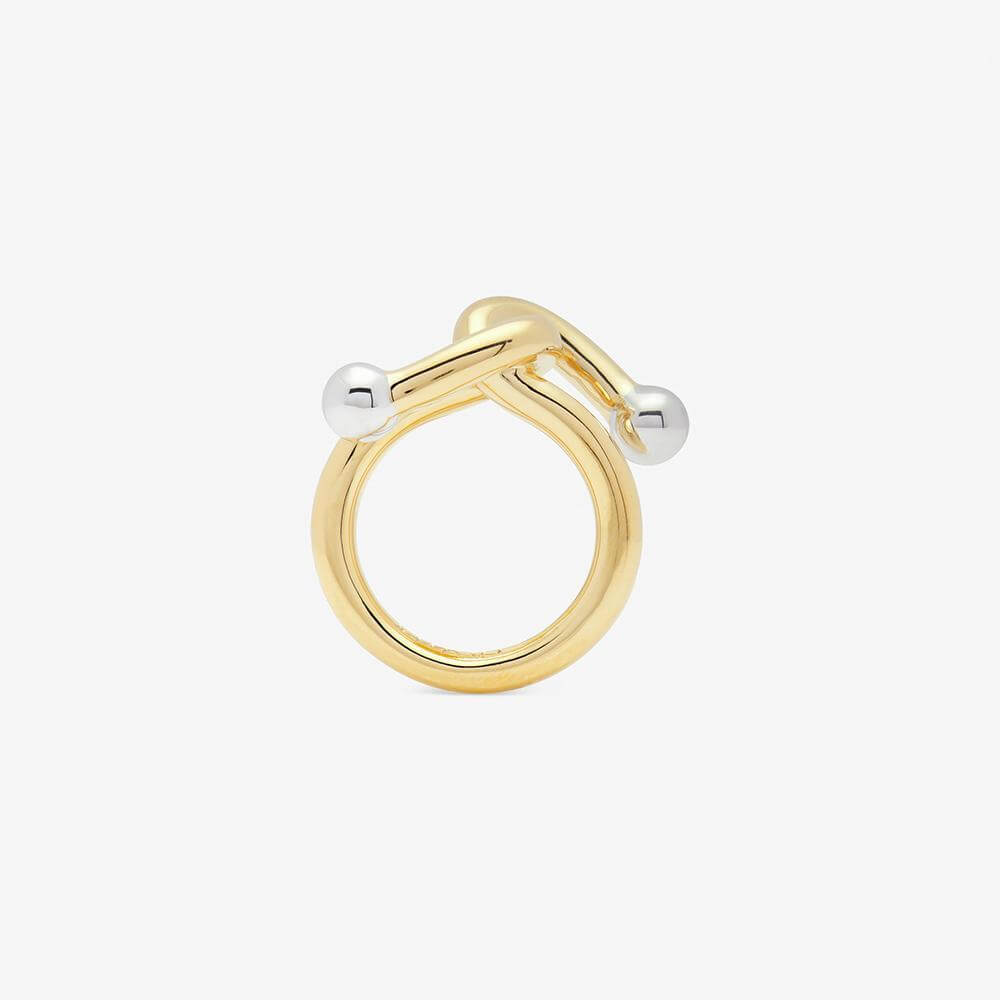 falcate ring gold side from ENNUI Atelier