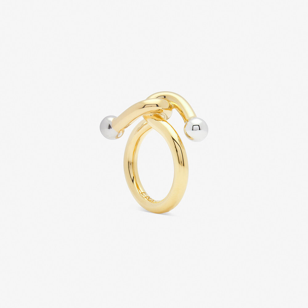 falcate ring gold from ENNUI Atelier